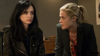 Jessica Jones and Trish have a run-in with the law in new season 2 photos